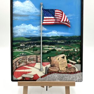 freezeout hill emmett idaho eagle idaho star idaho oregon trail paint by numbers kit with american flag 3d layered wood painting kit view of valley emmett valley memorial America