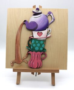 topsy turvy tea set mommy and me paint class tea at maggies on main in emmett idaho on main street