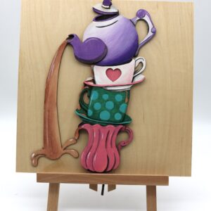 topsy turvy tea set mommy and me paint class tea at maggies on main in emmett idaho on main street